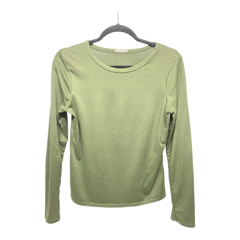 Top Long Sleeve By Clothes Mentor In Green, Size: M Youthful Men's Pop