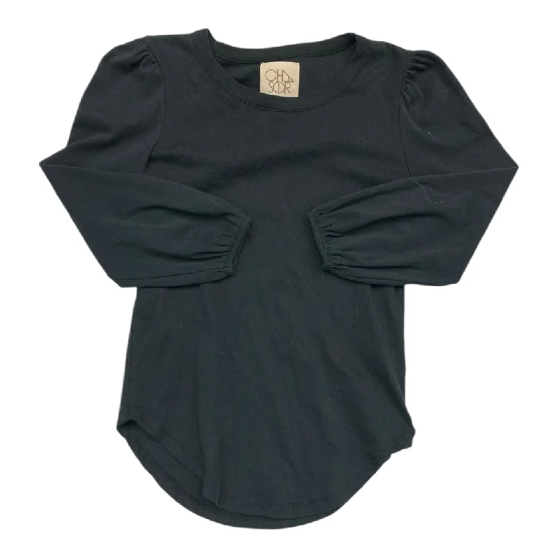 Top Ls By Chaser In Black, Size:Xs Trendy Men's Bucket