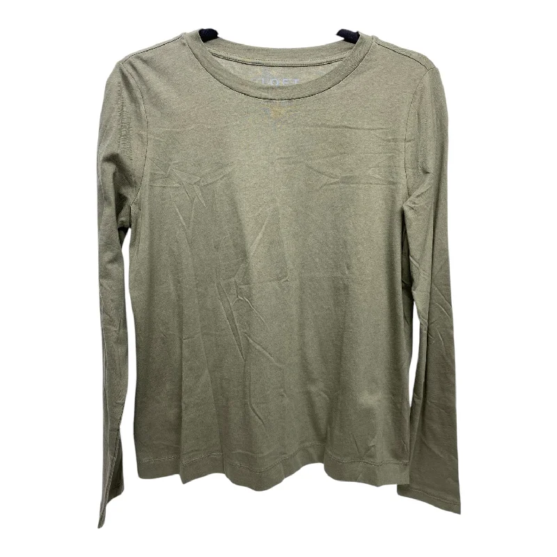 Top Long Sleeve By Loft In Green, Size: M Refined Men's European