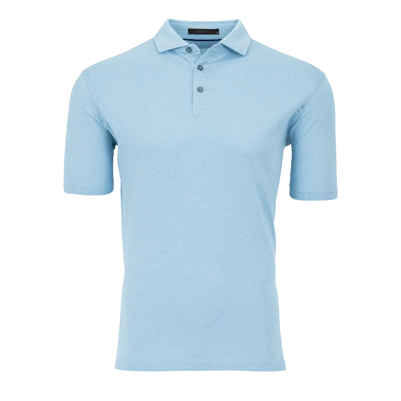 Omaha Polo (Wolf Blue) Elegant Men's Cashmere