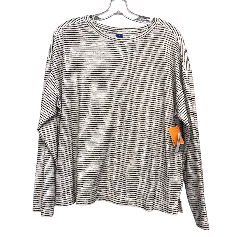 Top Ls By Old Navy In Striped Pattern, Size:L Trendy Men's Scandinavian