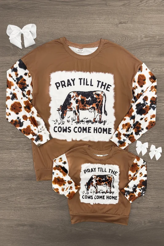 Mom & Me - "Pray Till The Cows Come Home" Top Dynamic Men's Glow