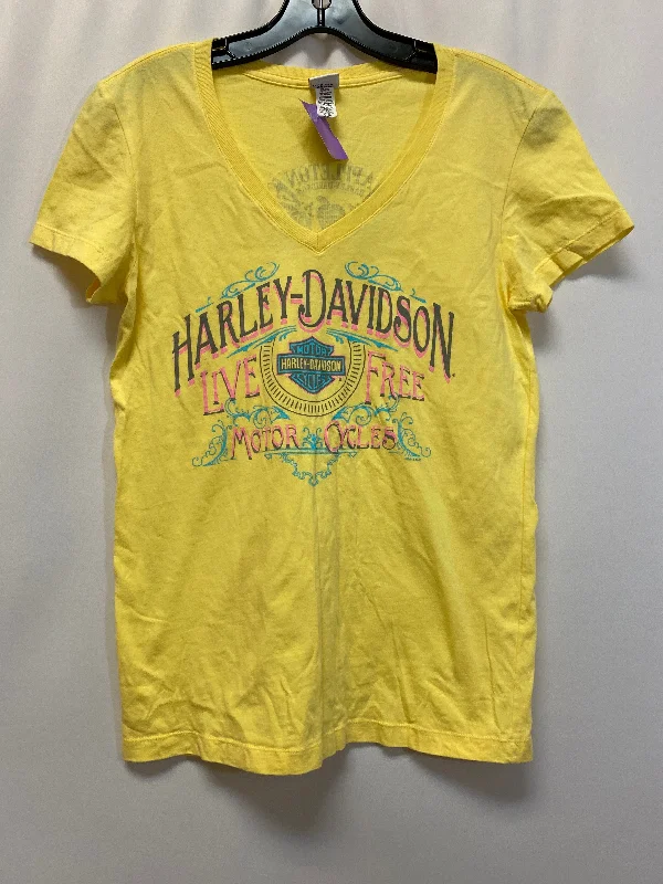 Top Short Sleeve By Harley Davidson  Size: S Traditional Men's Wool