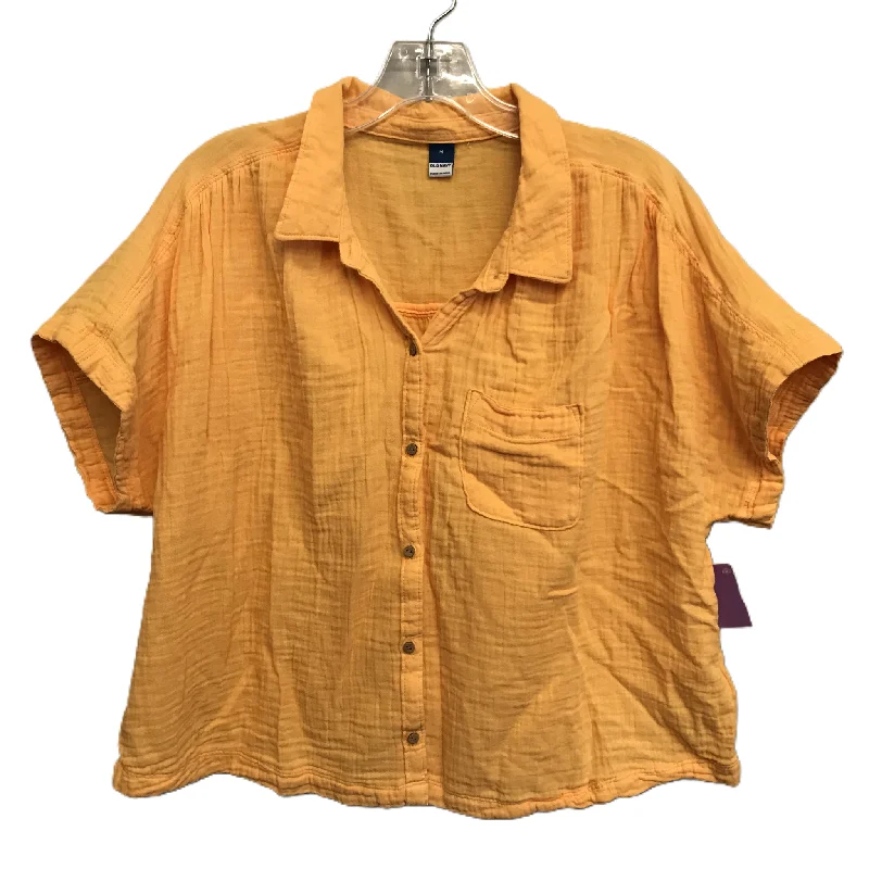 Top Short Sleeve By Old Navy  Size: M Refined Men's Hand