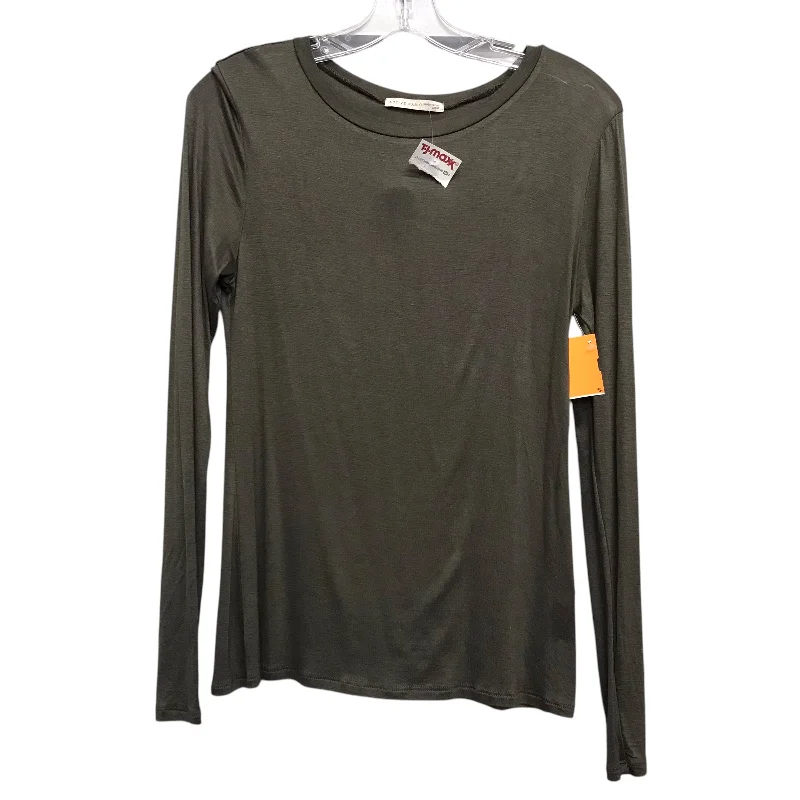 Top Ls Basic By Active Basic In Green, Size:L Tough Men's Military