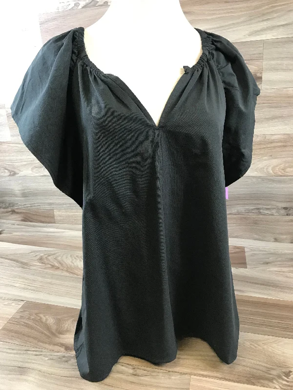 Black Top Short Sleeve Basic Banana Republic, Size Xs Confident Men's High