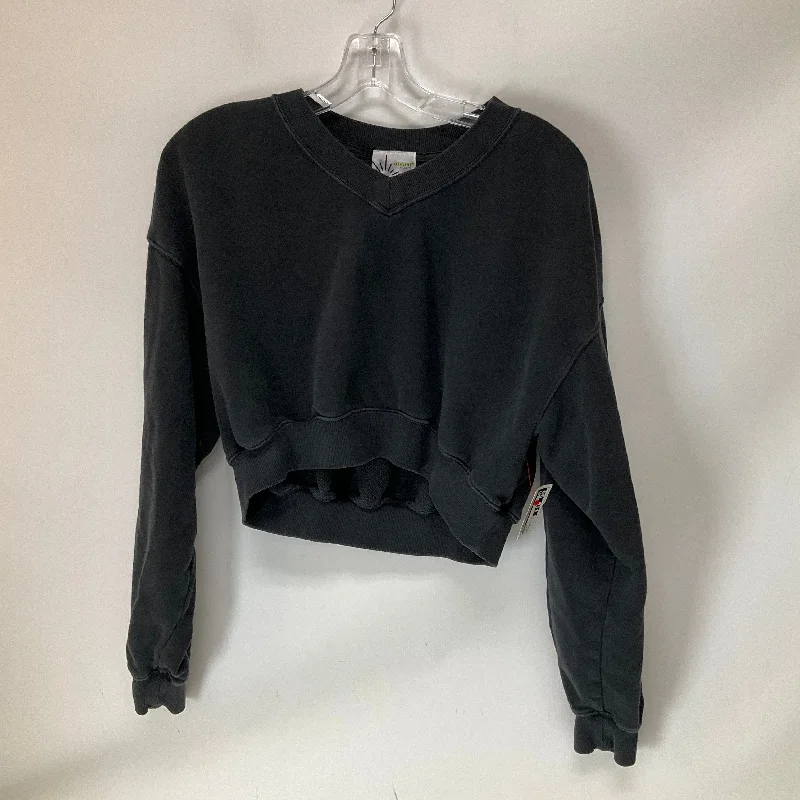 Top Long Sleeve By Aerie In Black, Size: S Earthy Men's Hemp