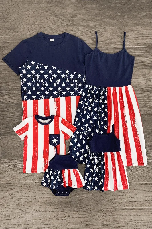 American Flag Matching Family Set Dynamic Men's Moto