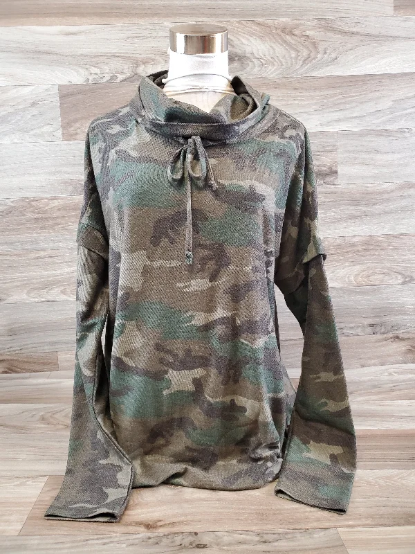 Top Long Sleeve By Clothes Mentor In Camouflage Print, Size: S Cool Men's Skate