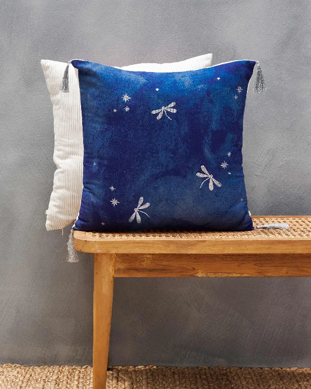 Azraq Dragonfly Cushion Cover Youthful Men's Pop