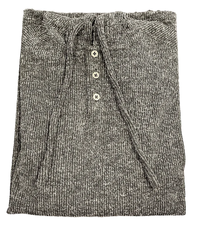 SWEATER HOODY - BLACK Polished Men's Silk