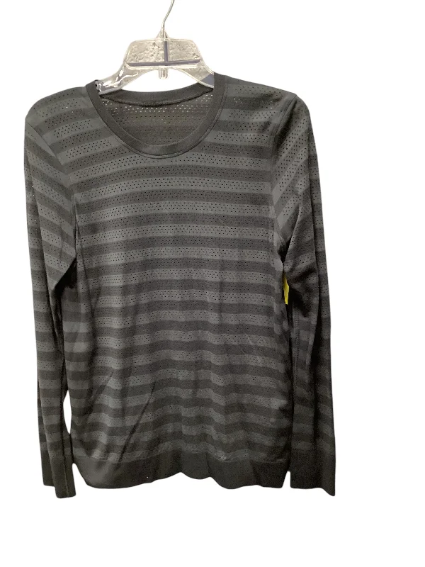 Top Long Sleeve By Lululemon In Black, Size: M Refined Men's Hand