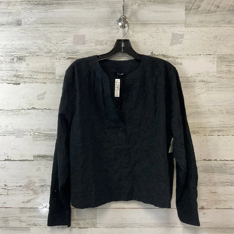 Top Long Sleeve By Madewell In Black, Size: M Practical Men's Multi