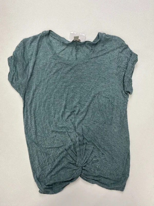 Green Top Short Sleeve Hinge, Size S Trendy Men's Scandinavian