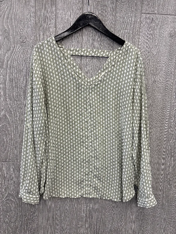 Top Long Sleeve By Loft In Green, Size: L Tough Men's Military