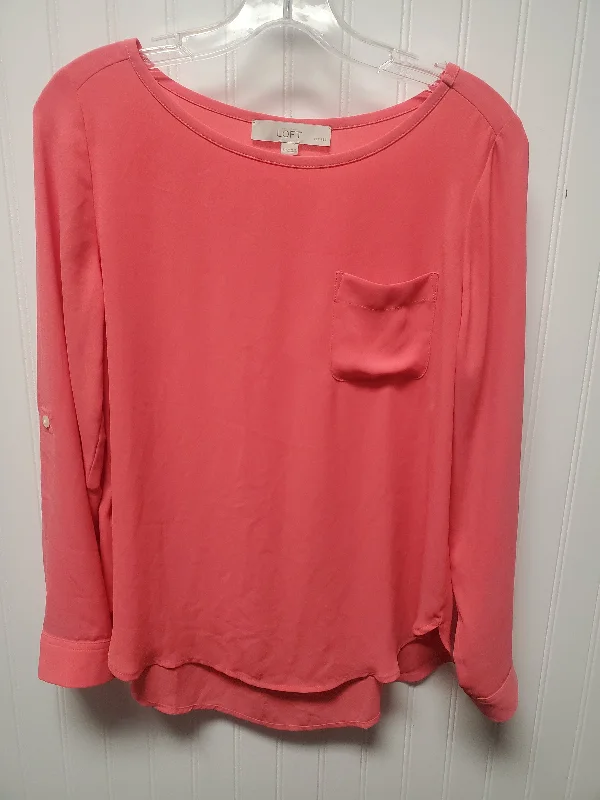 Top Long Sleeve By Loft In Orange, Size: Sp Dynamic Men's High