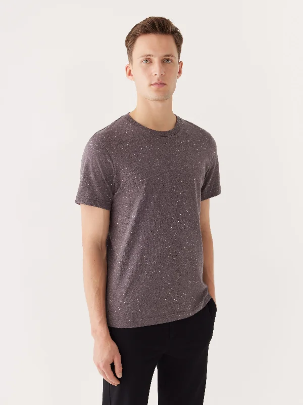 The Nepped T-Shirt in Earthy Grey Traditional Men's Country