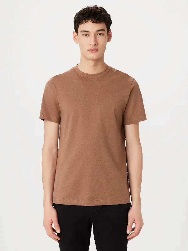 The Essential Slim T-Shirt in Walnut Casual Men's Japanese 