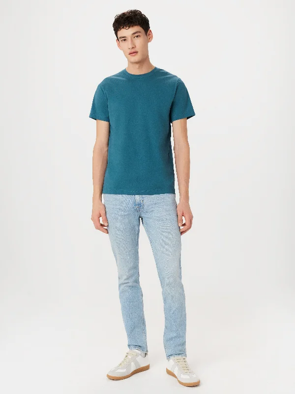 The Essential Slim T-Shirt in Mallard Blue Relaxed Men's Australian 