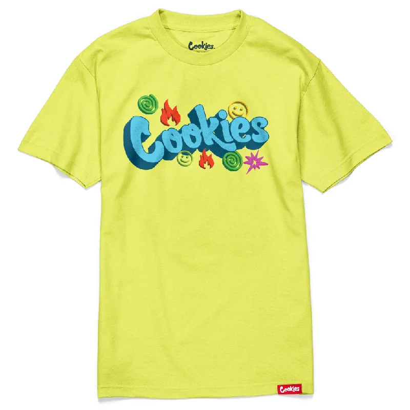 3D Cookies Tee Modern Men's Geometric