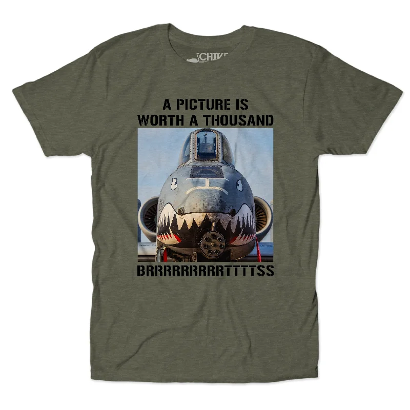 A-10 BrrtUnisex Tee Masculine Men's Thick