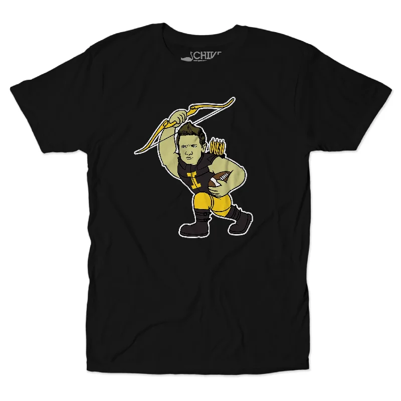 Black And Gold Unisex Tee Youthful Men's Anime