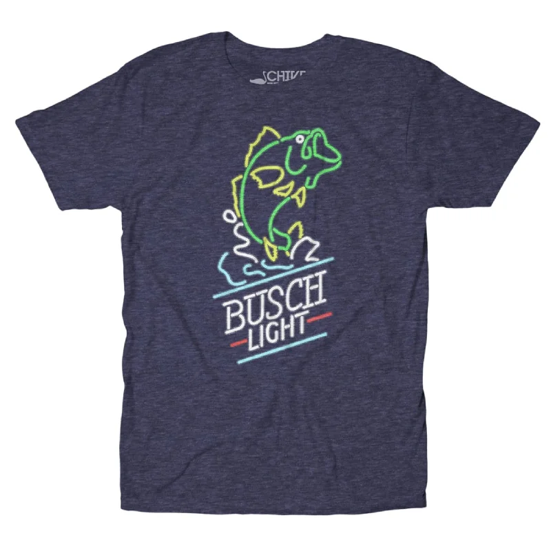 Busch Light Bass Neon Tee Sporty Men's Tennis