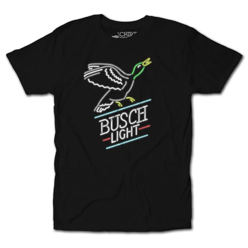 Busch Light Duck Neon Tee Artistic Men's Avant