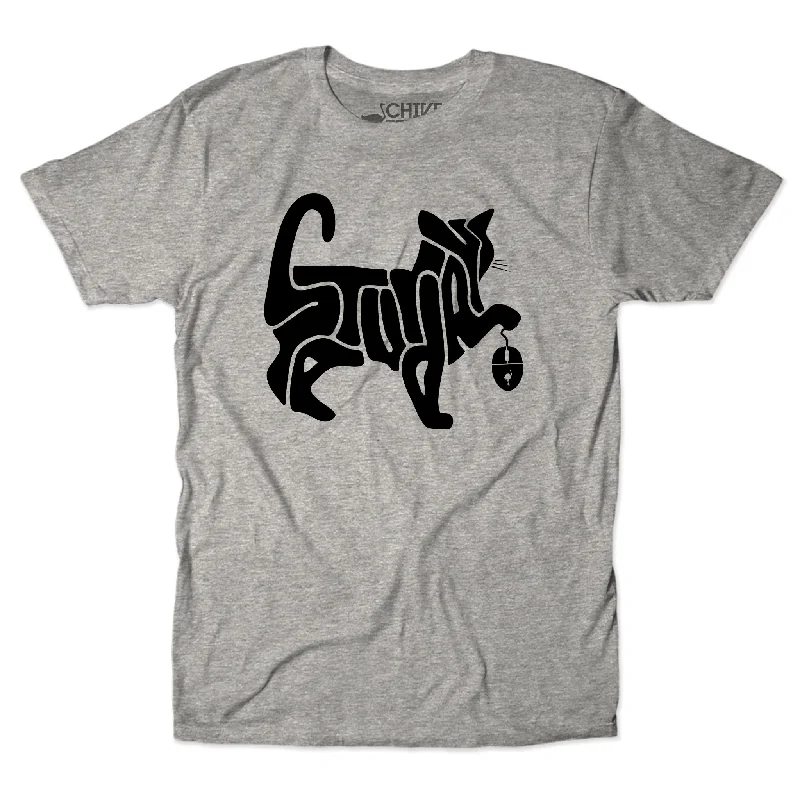 Cat Saturday Tee Classic Men's Pin