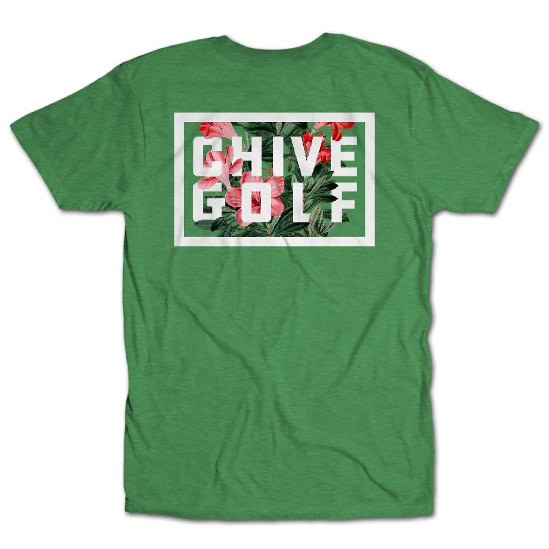 Chive Golf Azaleas Unisex Tee Sophisticated Men's French