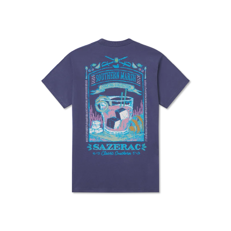 Cocktail Collection Tee - Sazerac Cocktail Youthful Men's Anime