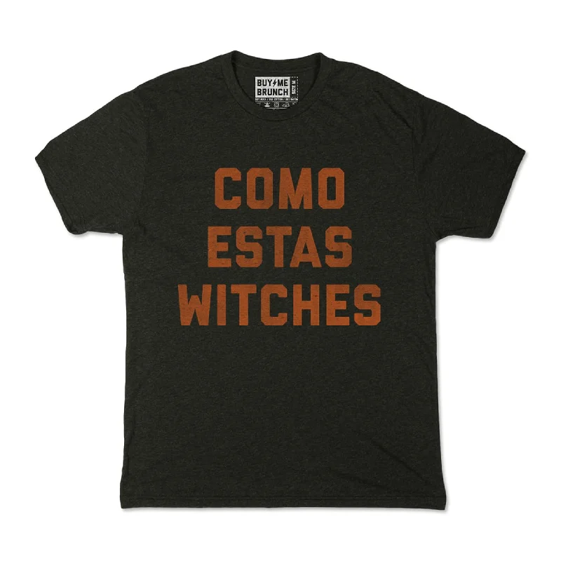 Como Estas Witches Tee Stylish Men's Neon