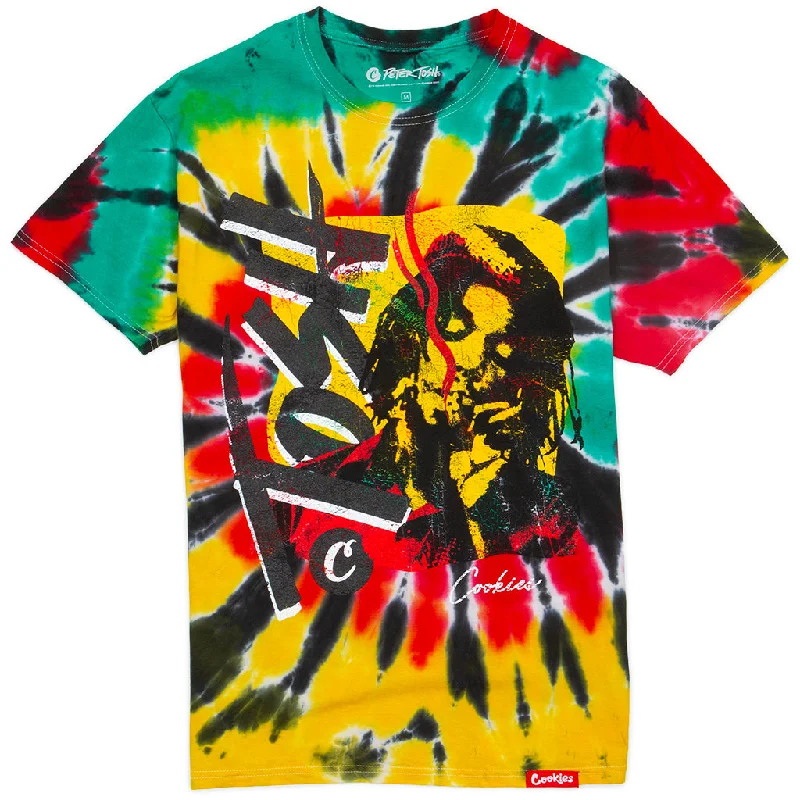 Cookies x Peter Tosh Tee Tie Dye Unique Men's Patch