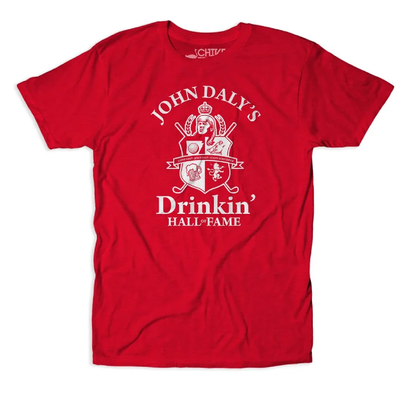 Drinking Hall Of Fame Tee Youthful Men's Pop