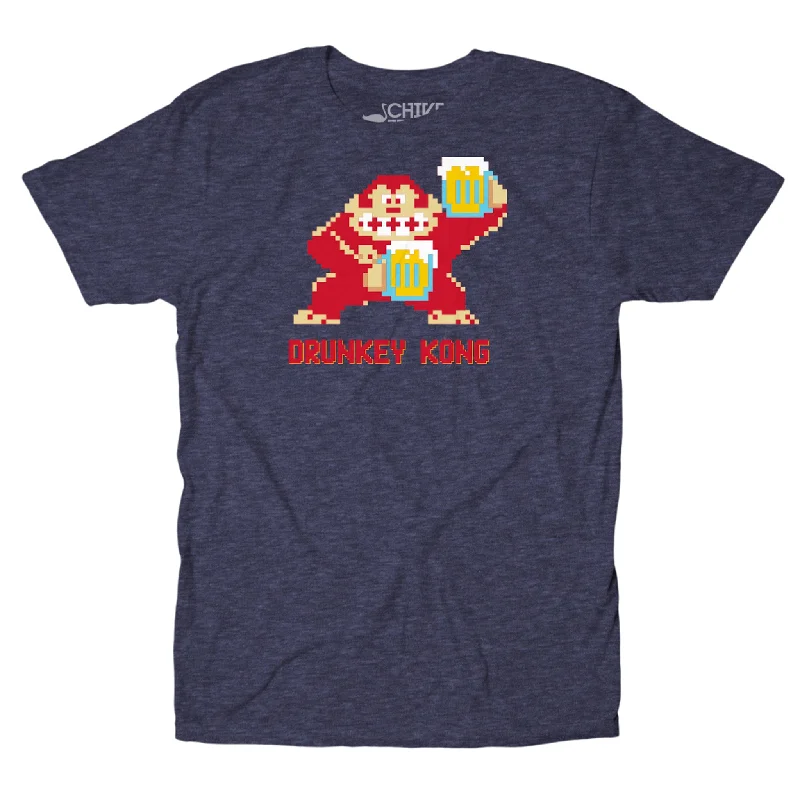 Drunkey Kong Tee Refined Men's European