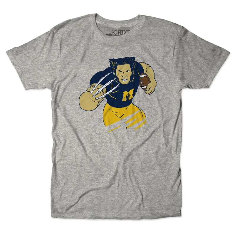 Go Blue Unisex Tee Practical Men's Quick