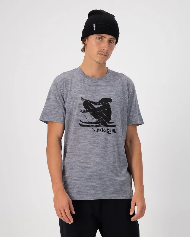 Icon Merino Classic T-Shirt - Grey Heather Streetwear Style