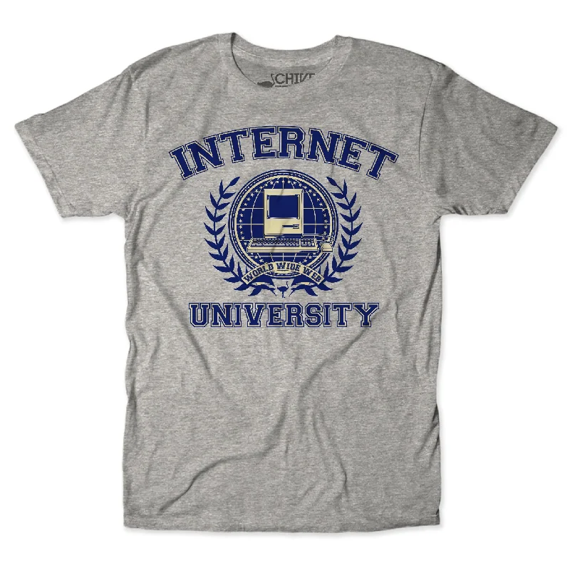 Internet University Unisex Tee Artistic Men's Hand