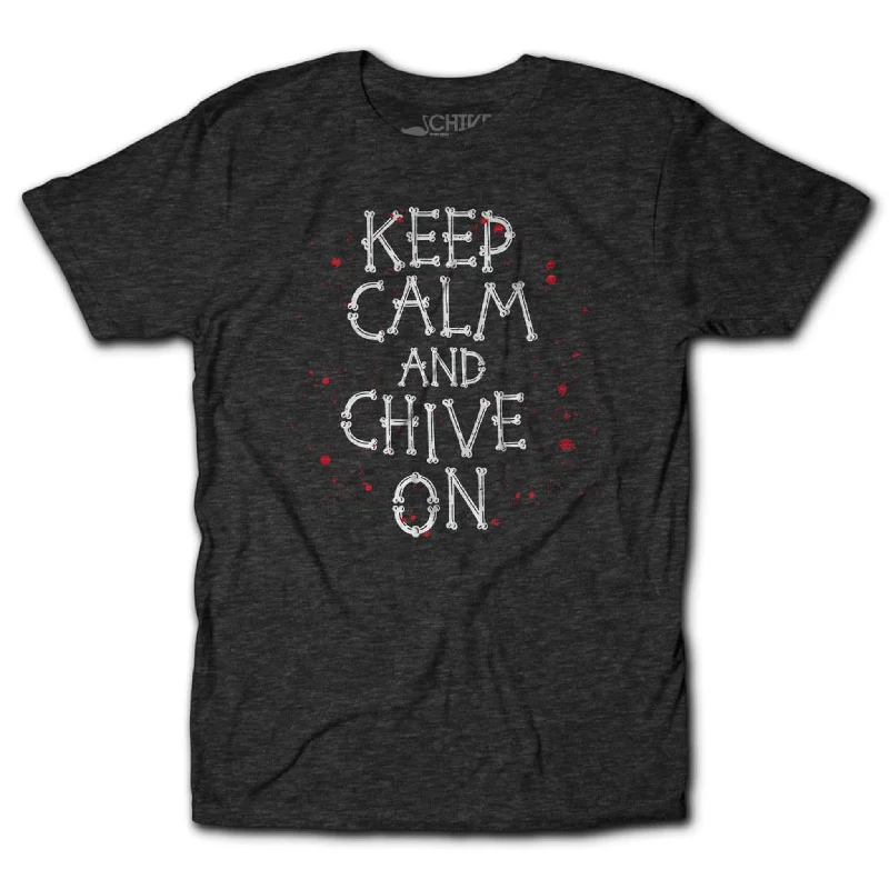 Keep Calm Bones Tee Cclassic Men's Tweed