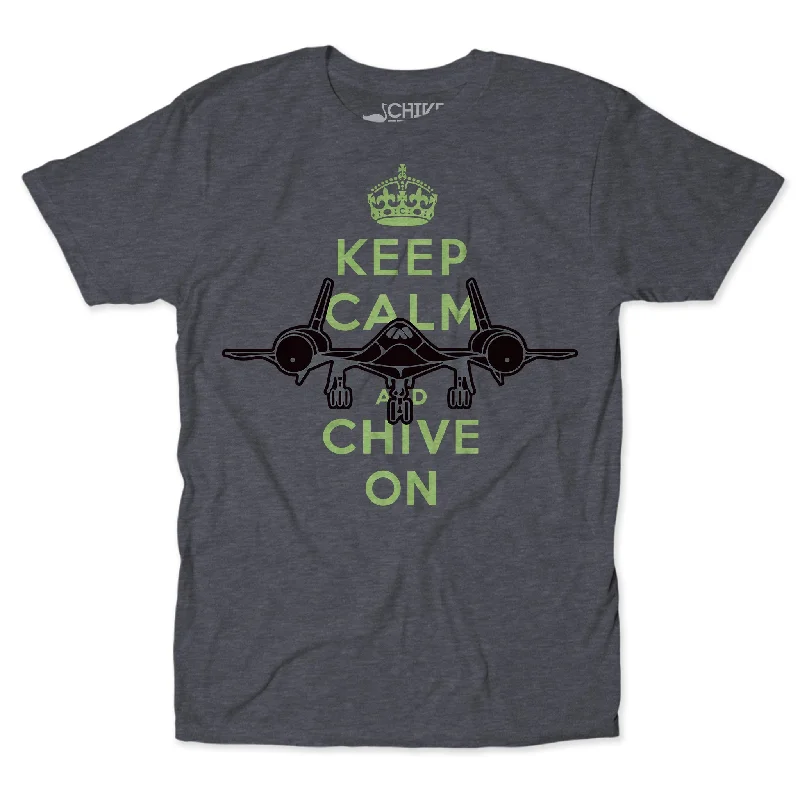 Keep Calm SR-71 V2  Unisex Tee Unique Men's Patch