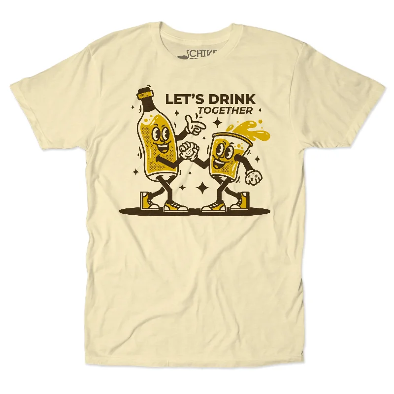 Let's Drink Together Unisex Tee Refined Men's Velvet