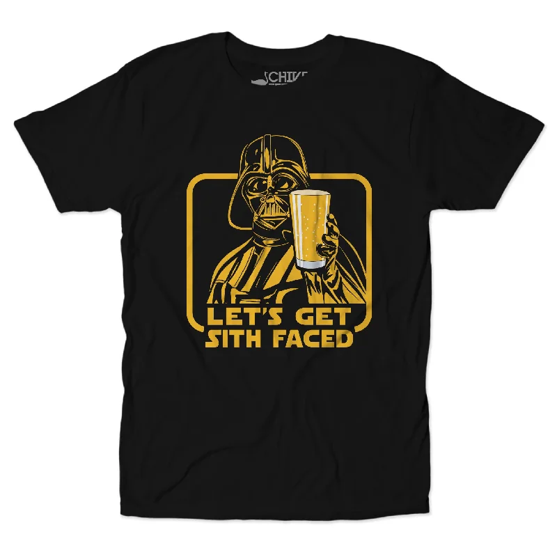 Let's Get Sith Faced Unisex Tee Athletic Men's Compression