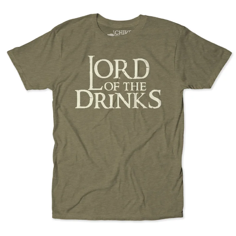 Lord Of The Drinks Unisex Tee Trendy Men's Oversized