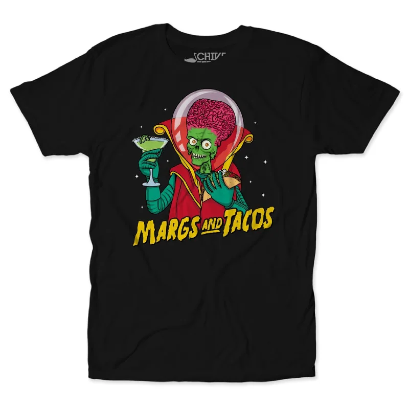 Margs And Tacos Tee Modern Men's Geometric