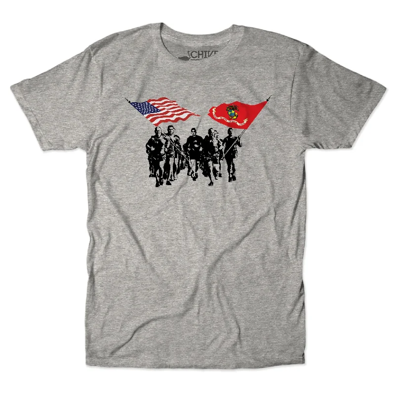 Marine Corps Flag Unisex Tee Dapper Men's Bow