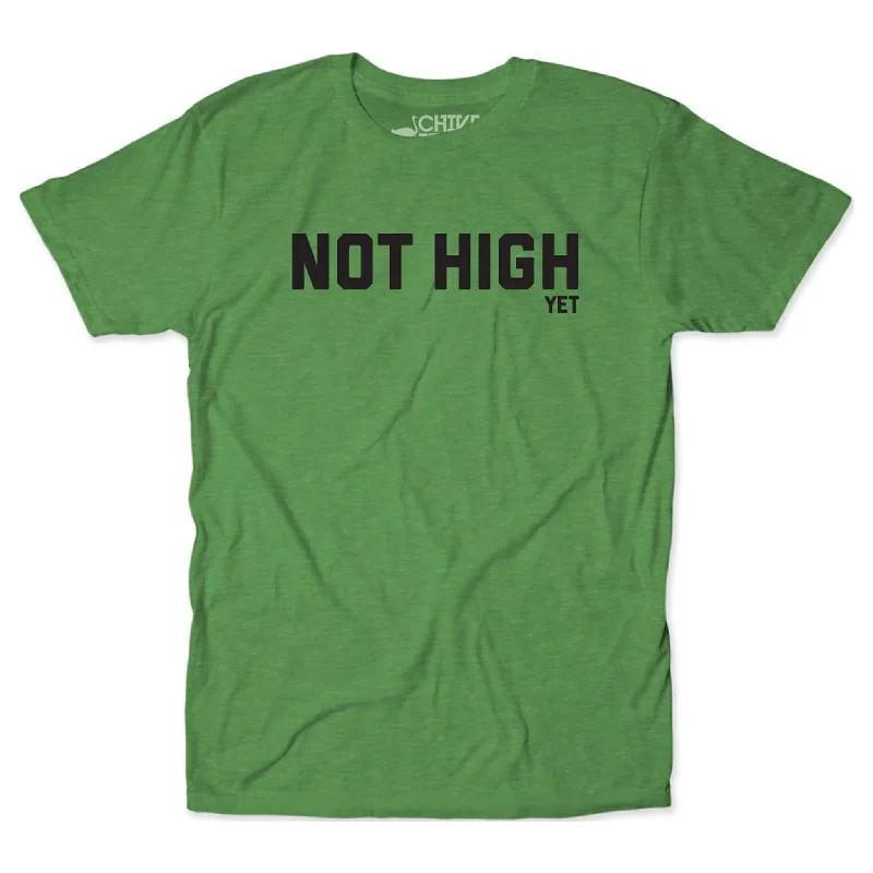 Not High Unisex Tee Tough Men's Tactical