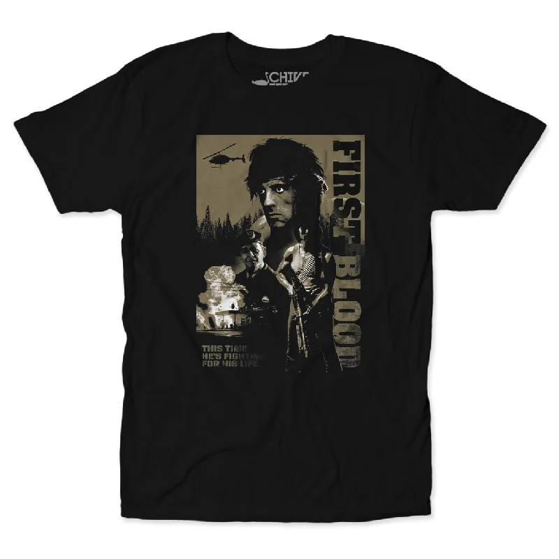 Rambo First Blood Unisex Tee Earthy Men's Hemp