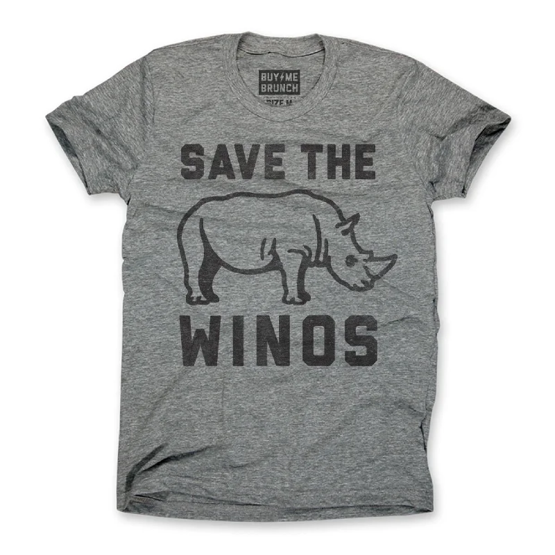 Save the Winos Tee Unique Men's Patch