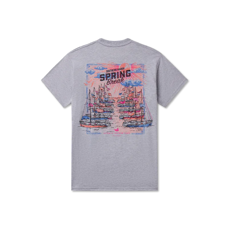 Set Sail Tee - Spring Break Polished Men's Satin