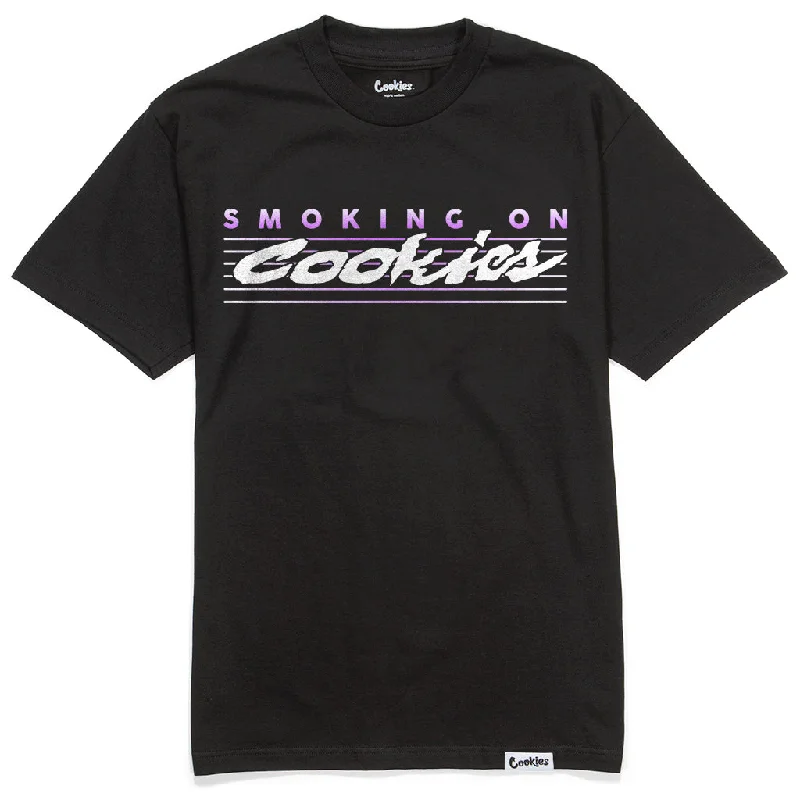 Smoking On Cookies Tee Trendy Men's Oversized